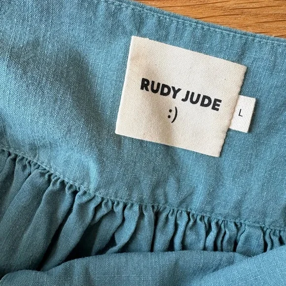 Rudy Jude Bonnie Dress in Sea / L - Picture 8 of 11